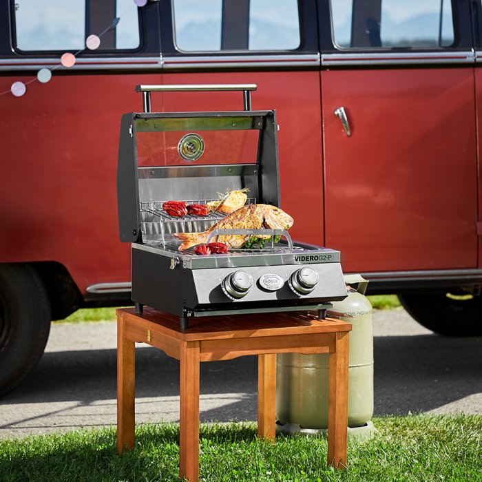 Rösle Videro G2-P kompakter Gasgrill für Camping