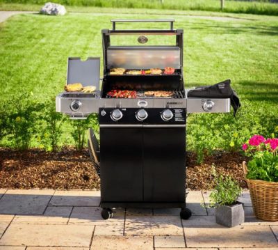 Rösle Videro G3-S schwarz mit Sicherfenster Die Rösle Videro BBQ Grillstation G3-S Vario+