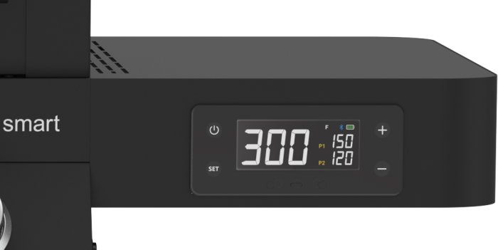 Smartes LED-Display beim Rösle Videro Pro G4-SB Smartes LED-Display beim Rösle Videro Pro G4-SB
