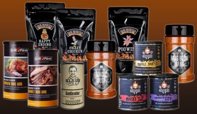 BBQ Rubs bei Grillfürst erhältlich XXL Auswahl an BBQ Rubs bei Grillfürst