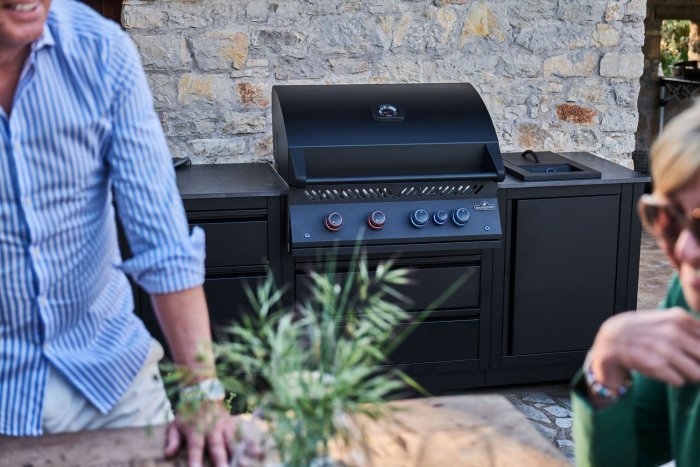 Sizzle Zone in Napoleon Oasis Compact 105 eingebaut