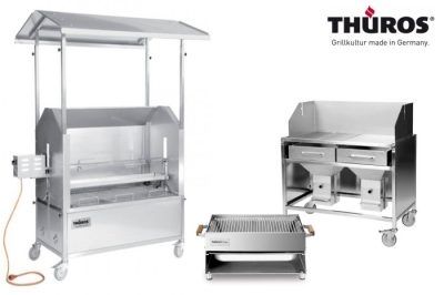 Holzkohlegrills für die Gastronomie von Thüros