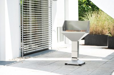 Thüros Säulengrill mit Kaminzug Thüros Säulengrill