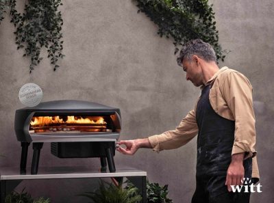 Witt Pizzaofen Etna Rotante 16" mit bis zu 500°C und rotierendem Pizzastein