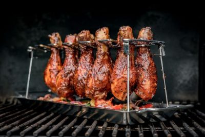 Grillfürst Wing Rack als Weber ETGS Alternative Das Wing-Rack bietet indirekte Grillfläche und ist eine Alternative zum Weber ETCS