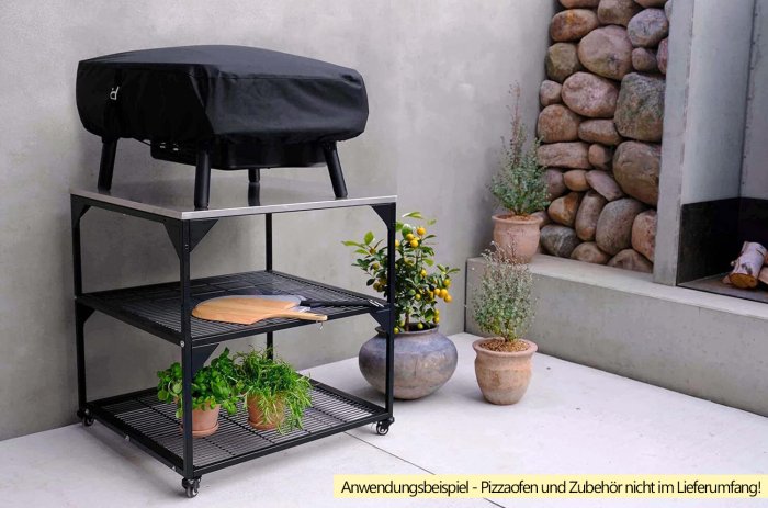 Witt Pizzatisch mit Pizzaofen und Zubehör