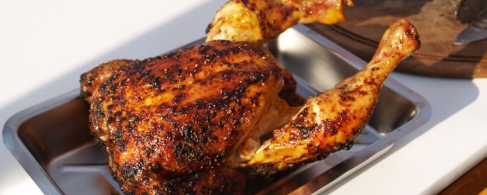 Knuspriges Hähnchen mariniert mit Don Marco´s Pig Wing Rub