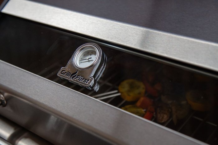 Grillfürst Campinggrill mit Sichtscheibe im Deckel