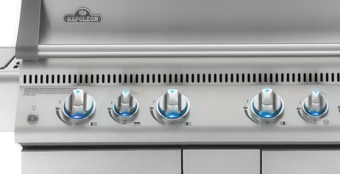 Blaue Hintergrundbeleuchtung iGLOW