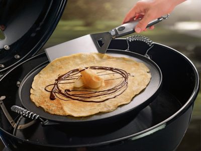 Outdoorchef Grillplatte rund aus Gusseisen Runde Gusseisen Grillplatte für die Outdoorchef Kugelgrills