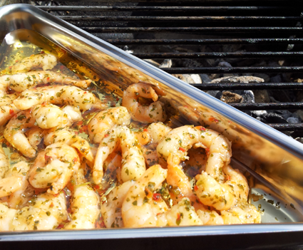 Thüros Edelstahl Eckpfannen / Grillschalen mit Griff