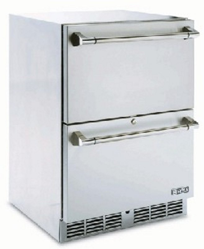 Lynx California Grill Outdoor Edelstahl-Kühlschrank mit Schubladen