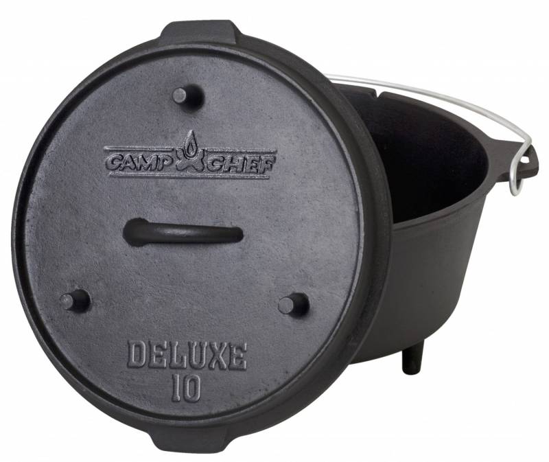 Camp Chef 10" Deluxe Gusseisentopf / Dutch Oven Set