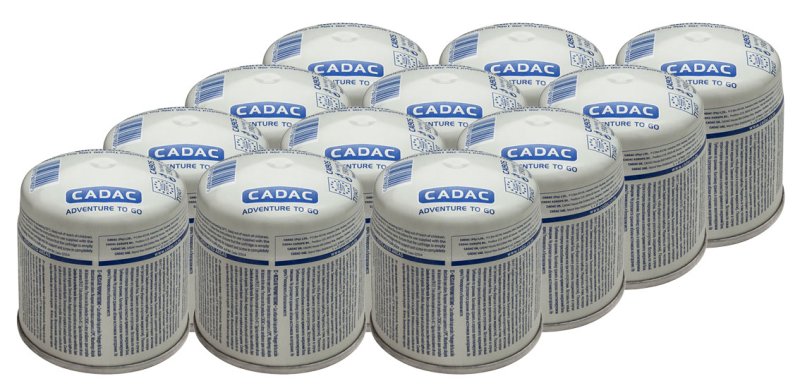 CADAC Gaskartusche 190g Butan-Propan / Stechkartusche ILL - 12er Set