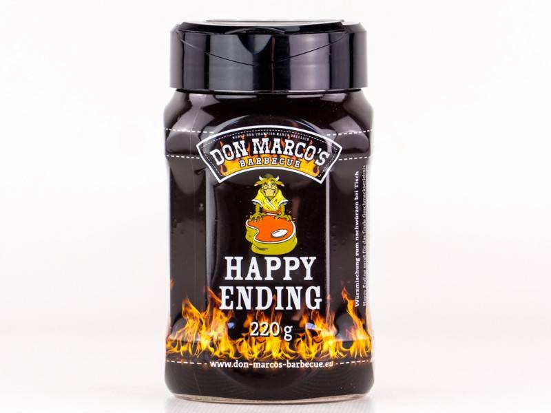 Don Marcos Happy Ending BBQ Rub 220g Dose