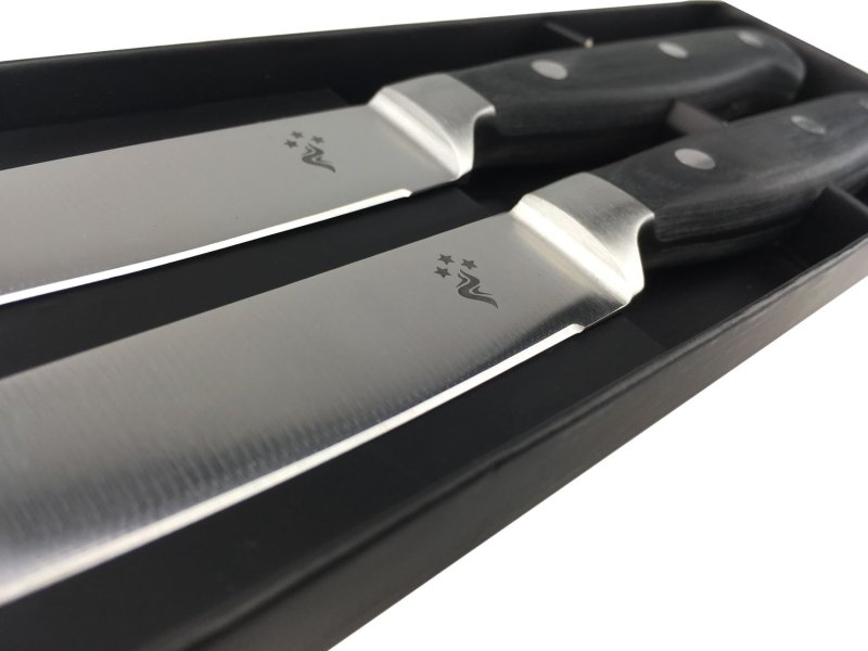 Grillfürst Steakmesser mit Wellenschliff 2er Set