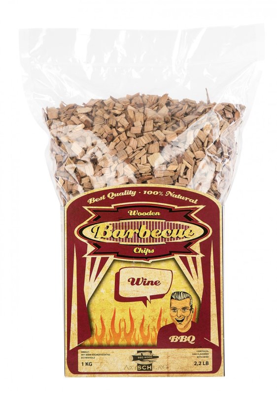 Axtschlag Räucherchips Wein Eiche 1kg