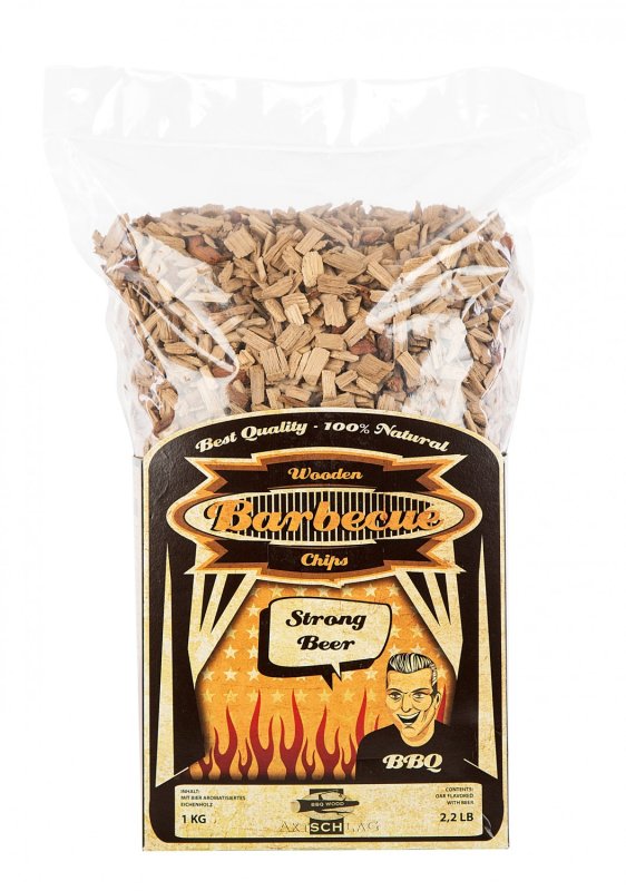 Axtschlag Räucherchips Strong Beer Eiche 1kg