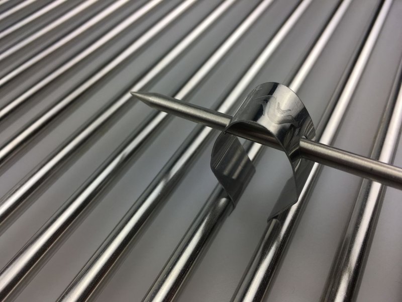 Grillfürst universal Halteklammer für Thermometerfühler