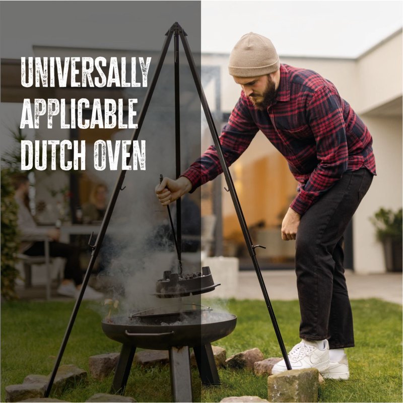 Grillfürst Dutch Oven BBQ Edition DO6 - inkl. Dutch Oven Fibel/Fibel XXL und Winterrezepte