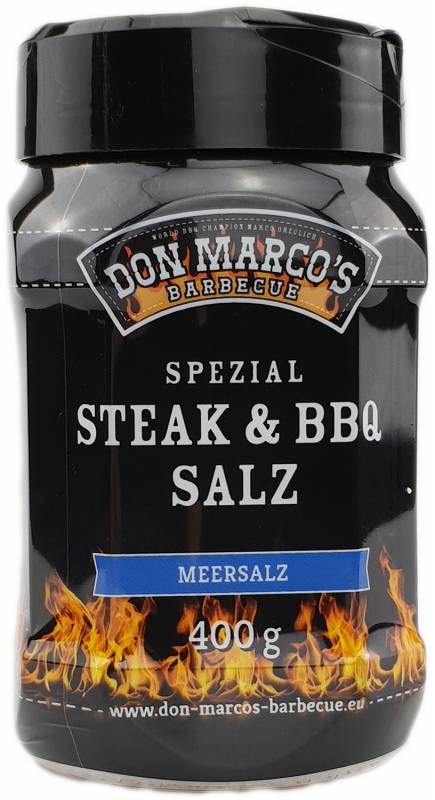 Don Marco`s Meersalz - perfektes Salz für Steaks - 400g Dose
