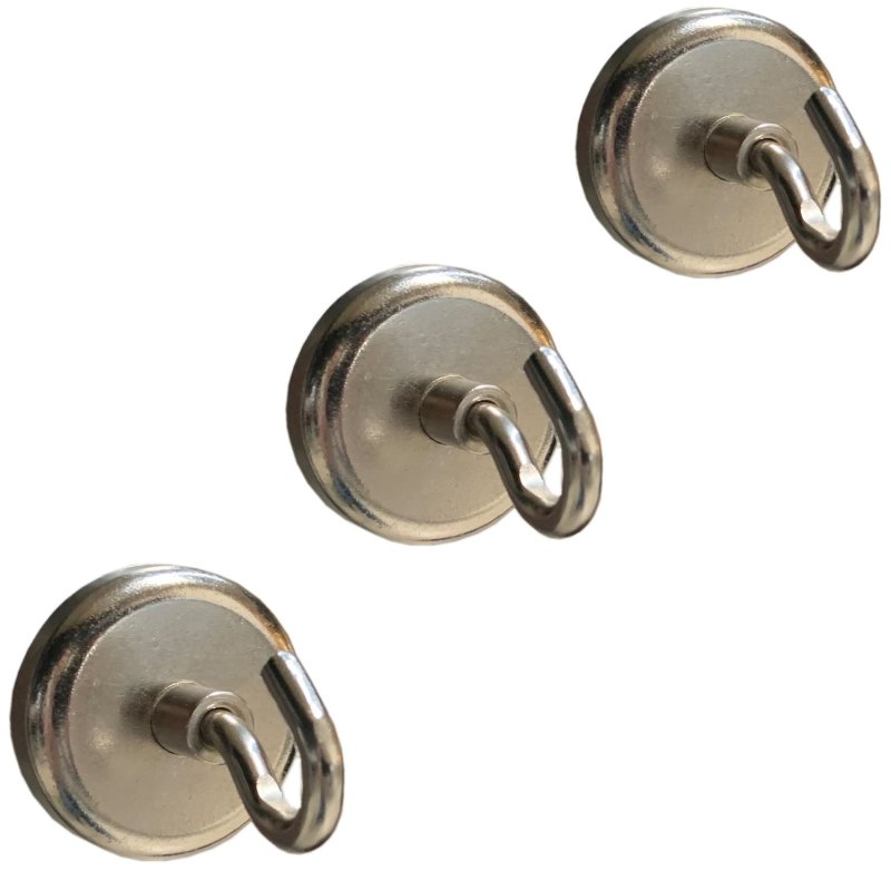 Grillfürst universal Besteckhaken magnetisch 3er Set