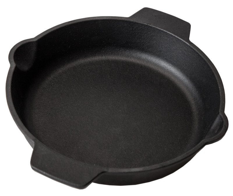 Grillfürst Gusseisenpfanne mit 2 Griffen Ø 25 cm