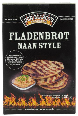 Don Marcos Fladenbrot Naan Style Backmischung 420g