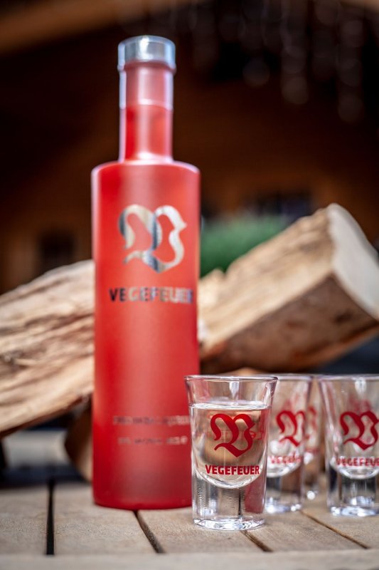 Vegefeuer Kräuter-Likör - Premium Liqueur - 55% - 350ml