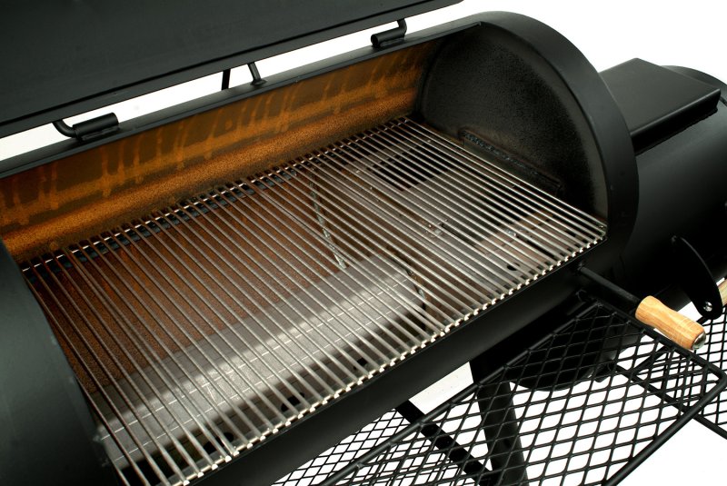 JOE´s Barbeque Smoker JOE´s 24" Extended Catering Smoker, mit senkrechter Räucherkammer und Kontergewichten