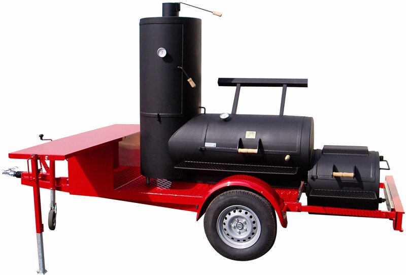 JOE´s Barbeque JOE´s 24" Chuckwagon Catering Smoker Trailer