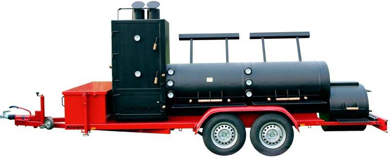 JOE´s Barbeque JOE´s 30" Extended Catering Smoker Trailer mit Doppelachse