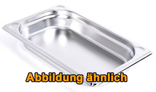JOE´s Barbeque Gastronorm Schale Edelstahl GN 1/1 Höhe 65 mm