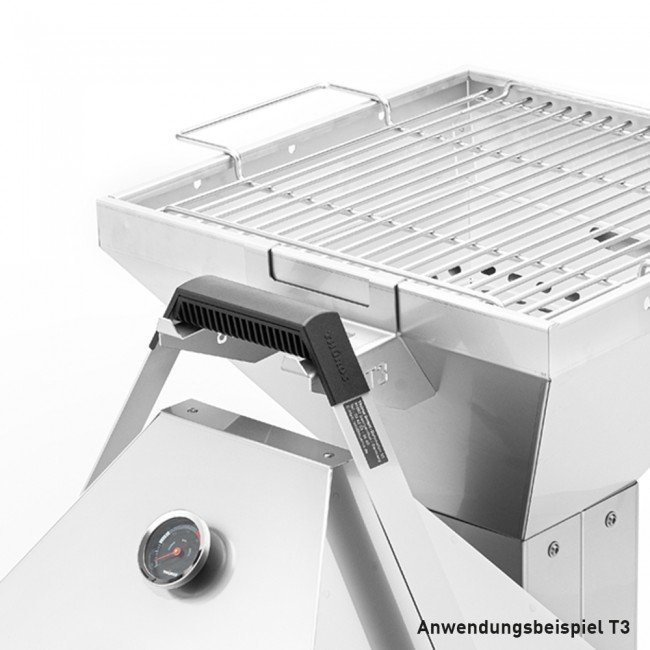 Thüros Halter BBQ Haube für T4 und Thüros 2 (Grillfläche 40x60 cm)