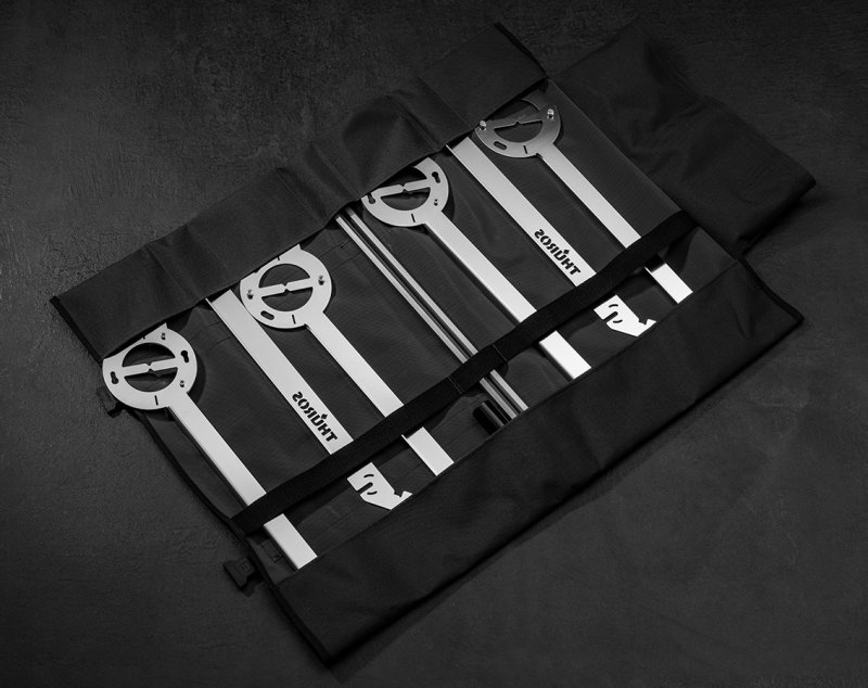 Thüros EXO1 - Outdoor Drehspieß / freistehend  für Feuerstelle