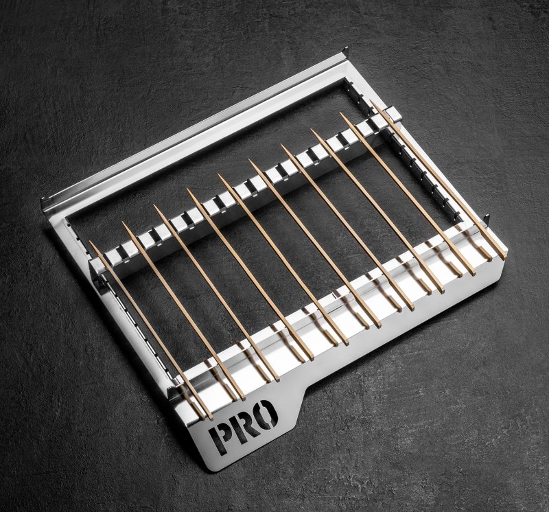 Thüros PRO1 - Teriyaki Spießaufsatz mit 150 Bambusspießen