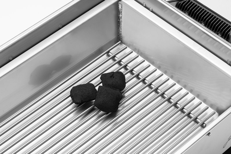 Thüros Multiking - Edelstahl Zweizonen Holzkohlegrill