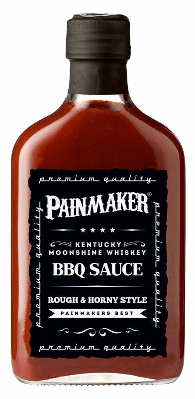 Painmaker Kentucky Moonshine Whiskey BBQ Sauce