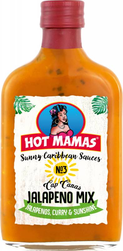 Hot Mamas Cap Canas Jalapeno Mix Sauce