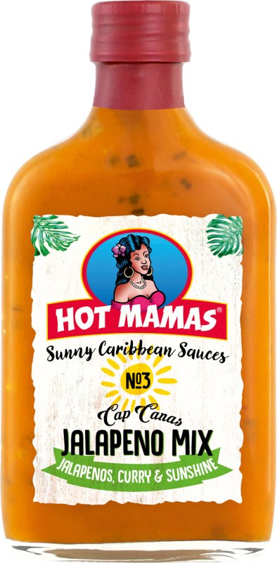 Hot Mamas No.3 Cap Canas Jalapeno Mix Sauce