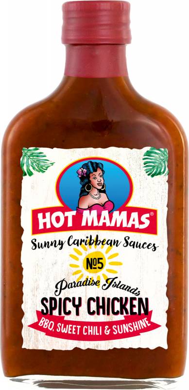 Hot Mamas No.5 Paradise Islands Spicy Chicken Sauce