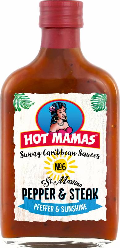 Hot Mamas No.6 St. Martins Pepper & Steak Sauce