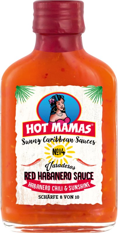 Hot Mamas Varaderos Red Habanero Sauce