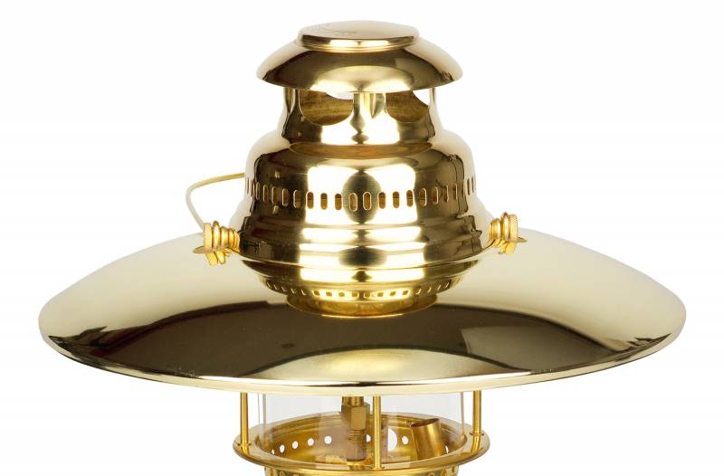 Petromax Lampenreflektor für Petroleumlampe HK350/500 vergoldet