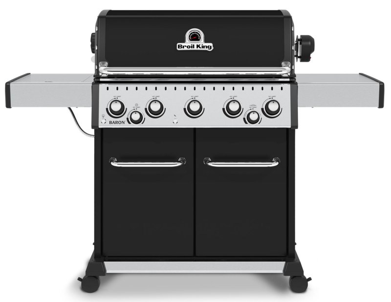 Broil King Baron 590 Black Gasgrill inkl. Drehspieß - Modell 2023