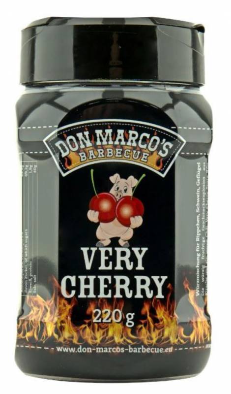 Don Marcos Very Cherry BBQ Rub 220g Dose