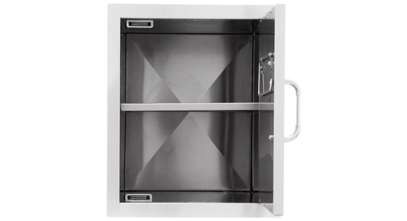 BULL Edelstahl Schrank-Einbaumodul