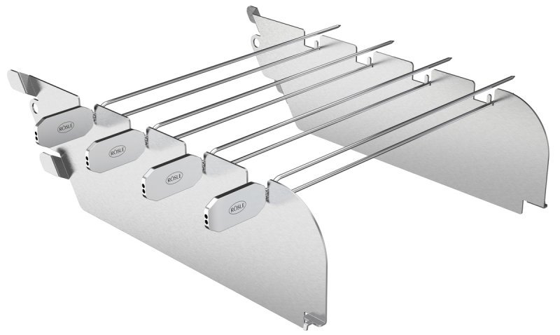 Rösle Wind- und Spritzschutz + Spießhalter für Primezone