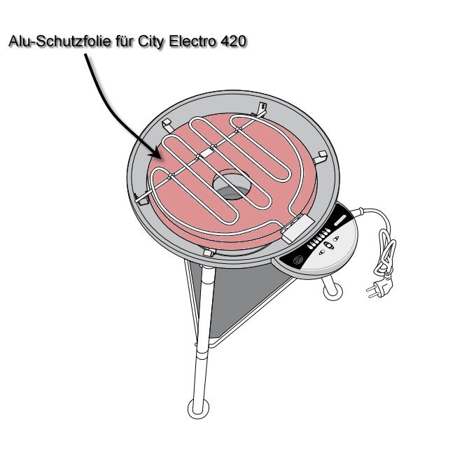Outdoorchef Alu-Schutzfolie für Hitzereflektor
