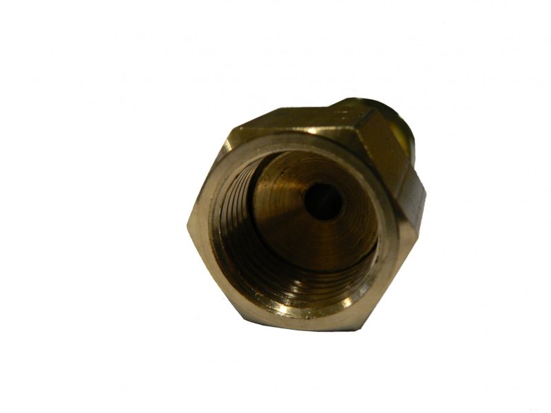 TGO 80cm Gasschlauch Übersee 1/4“L auf 5/8“ UNF R / MD-Schlauch 6,3x3,5mm